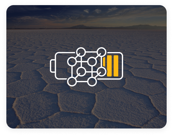 Sure, here is an alt-text for the image of a battery on a desert with "Battery Materials Training" in mind: A stylized graphic illustrating the concept of a battery and its essential components. The image features a modern battery placed atop a barren desert landscape, symbolizing the vast potential of batteries to power our future. The battery's form highlights its energy storage capabilities, while the surrounding desertscape suggests the expansive reach of battery technology. The image effectively conveys the power and promise of battery materials, and to make sure to educate and look for the best battery materials.